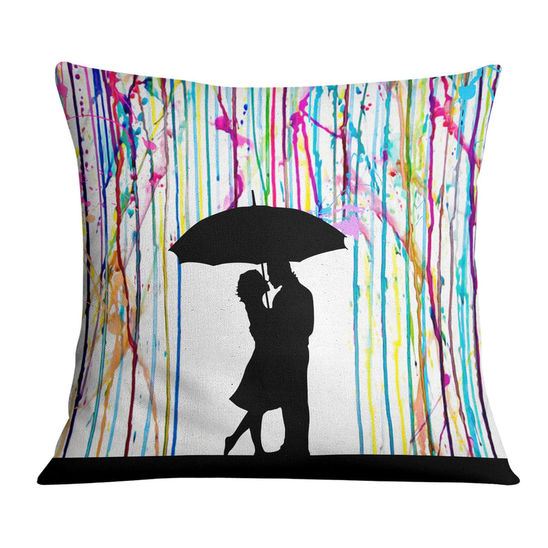 Rainy Paint Cushion