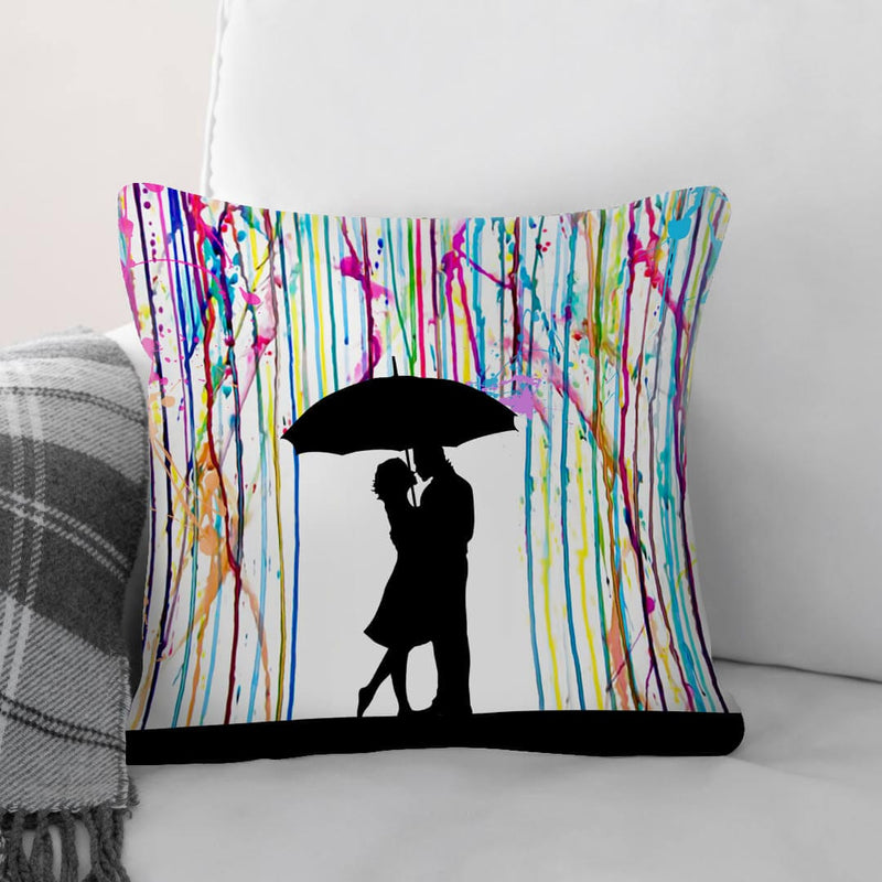 Rainy Paint Cushion