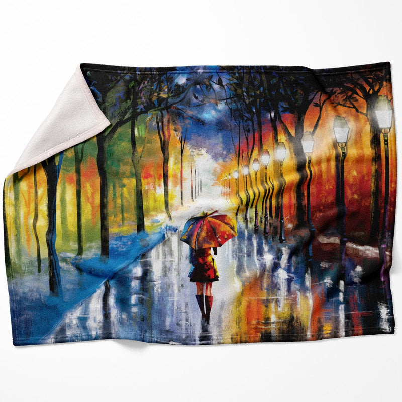 Rainy Stroll Blanket