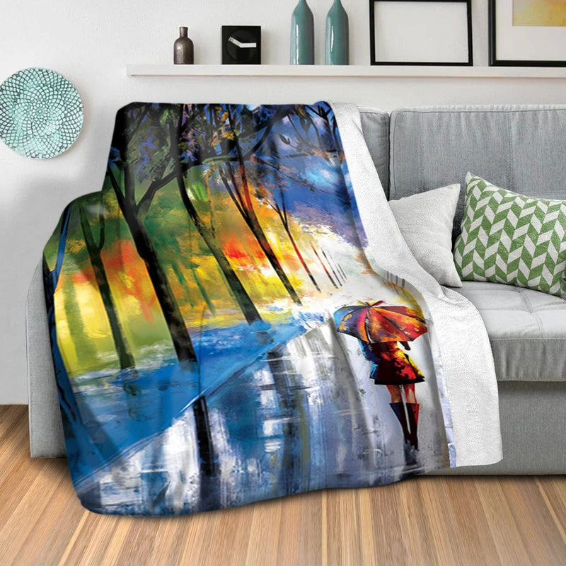 Rainy Stroll Blanket