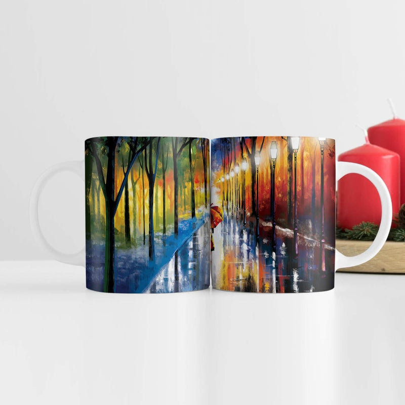 Rainy Stroll Mug