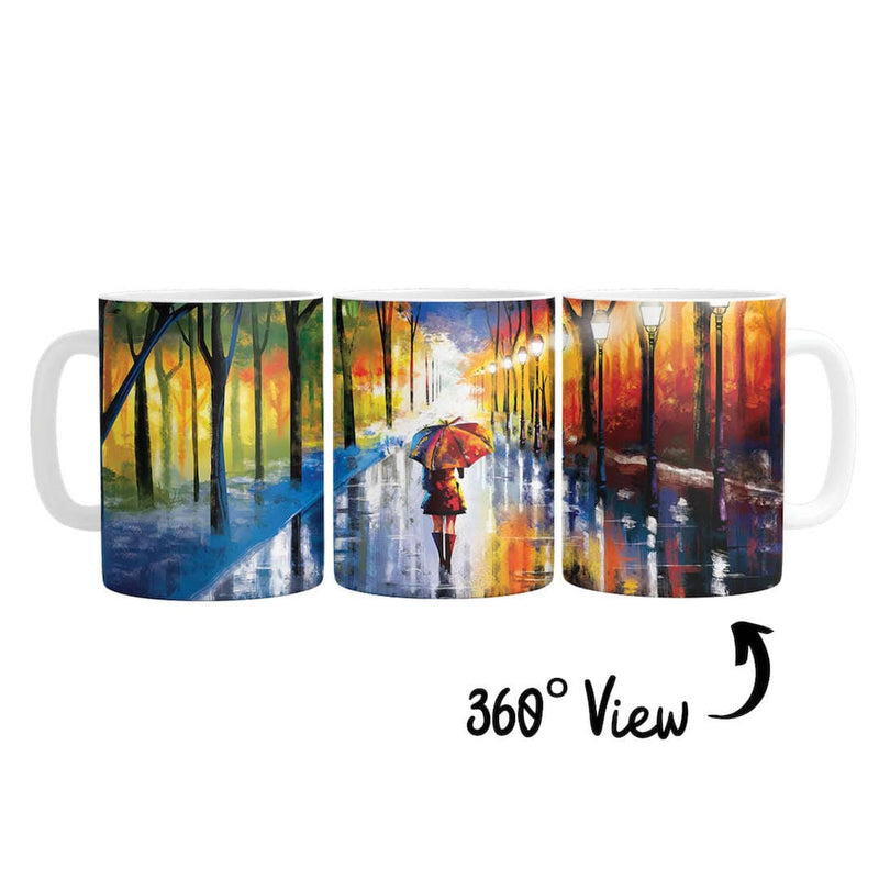 Rainy Stroll Mug