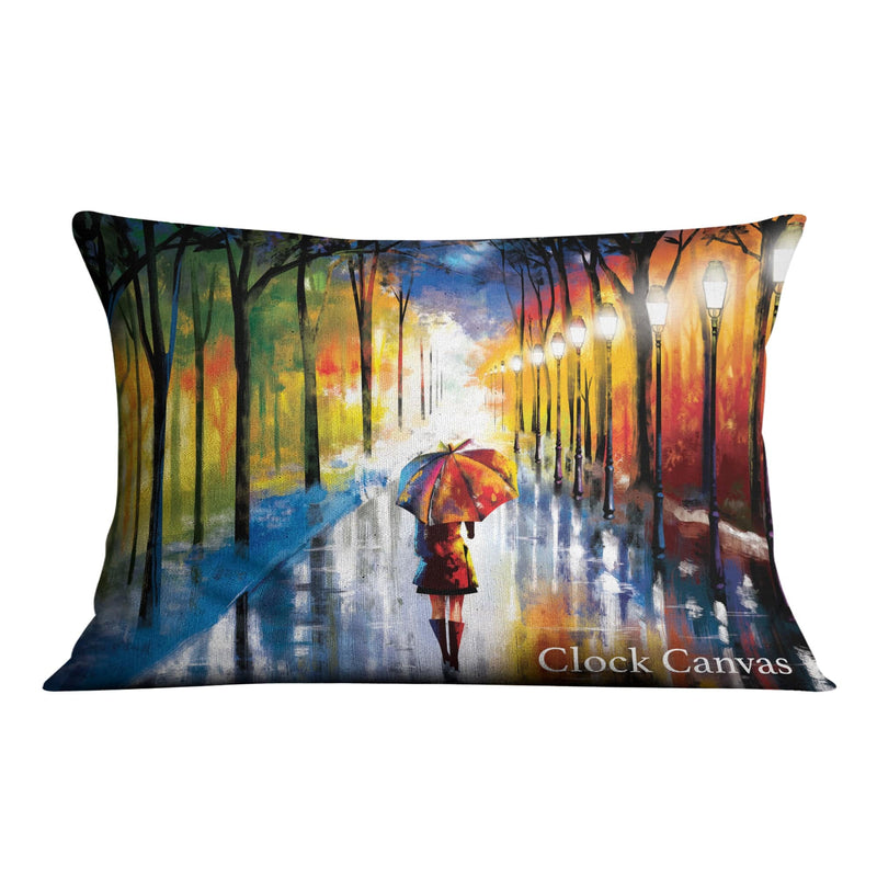 Rainy Strolls Collectors Cushion