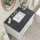 James Martin Myrrin 36" Single Bathroom Vanity, Bright White