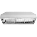 42" Range Hood Insert, 1200 CFM Stainless Steel Ducted Vent Hood Insert with Dimmable LED Lights - NX-19IS-42