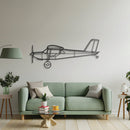 S-21 Outbound Metal Aircraft Wall Art - NCP0342