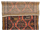 Rare Antique Handmade Caucasian Kazak Rug 4’ x 9’