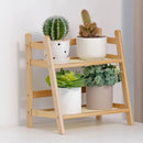 GobekUsa Rattan 2-Tier Desktop Organizer Shelf