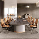 Caliber · Rounded Conference Room Table by Arc Grove