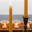 Hand-Dipped Beeswax Taper Candles - Bulk 4-Pair Bundle by Bluecorn Candles
