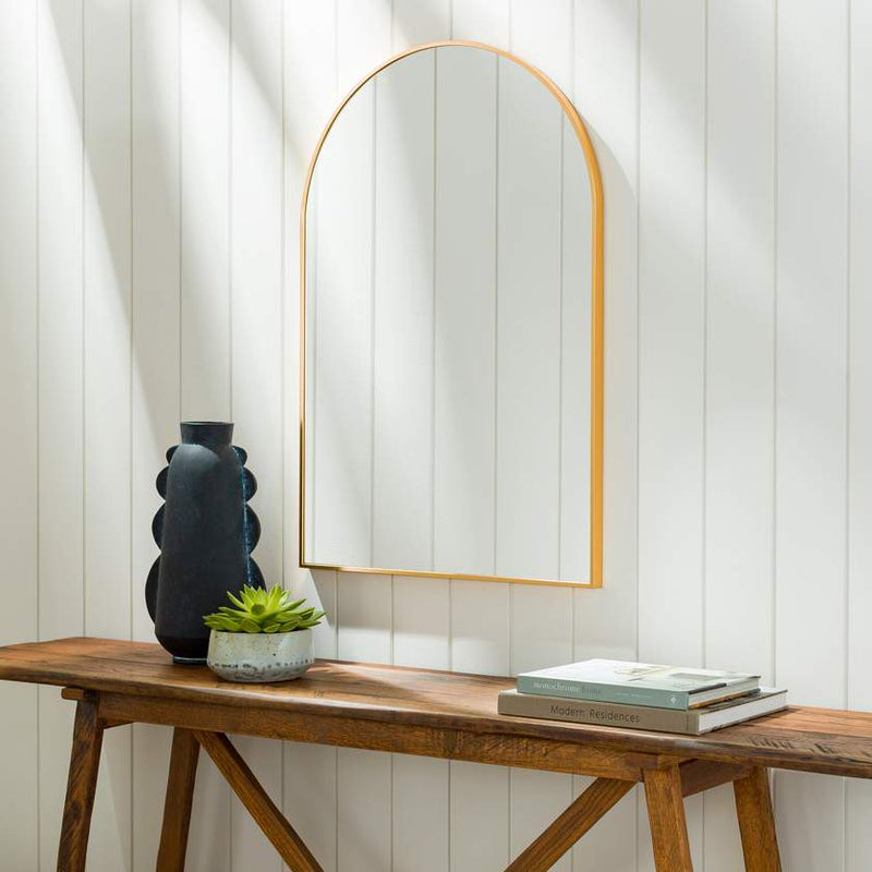 Yumi Modern Gold Wall Mirror