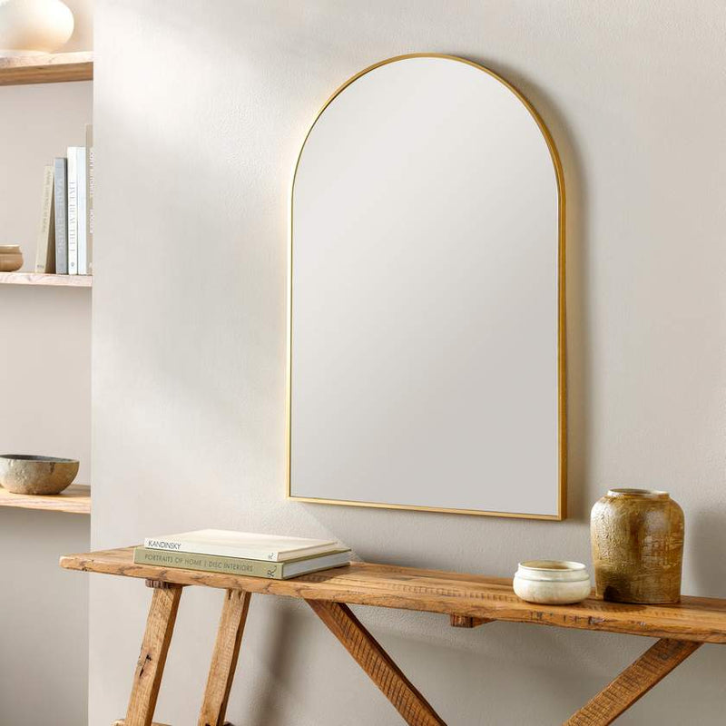 Yumi Modern Gold Wall Mirror