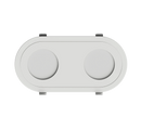 Rayhil Lucid 4" 24W LED Rounded Multilight Frosted Downlight Selectable CCT