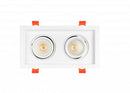 RAYHIL RAD2H 24W Dual Head LED Recessed Downlight  38° Selectable CCT