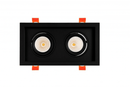 RAYHIL RAD2H 24W Dual Head LED Recessed Downlight  38° Selectable CCT