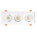 RAYHIL RAD3H 36W Triple Head LED Recessed Downlight 38° Selectable CCT