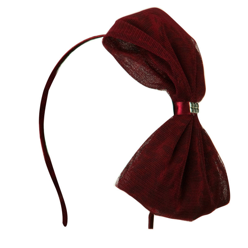 Big Ribbon Leopard Print Headband