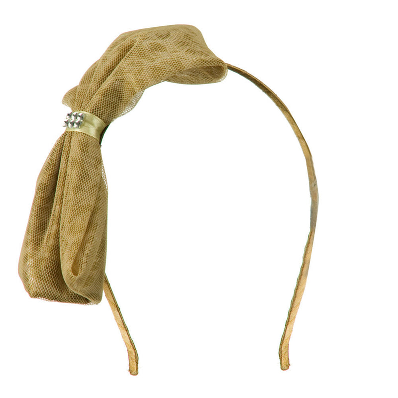 Big Ribbon Leopard Print Headband