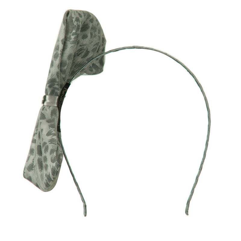 Big Ribbon Leopard Print Headband