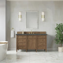 James Martin Brittany 60" Single Bathroom Vanity, Pecan
