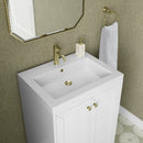 James Martin Chianti 24" Single Bathroom Vanity, Glossy White