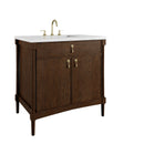 James Martin Kinnsden 36" Single Bathroom Vanity, Sable Oak