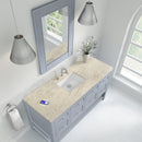 James Martin Breckenridge 60" Single Bathroom Vanity, Serenity Blue