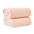 Cotton Diamond Waffle Weave Bath Towel Set - Grayson Collection by Great Bay Home