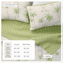 West Palm Trees Coastal Quilt Set - Coronado Collection by Great Bay Home
