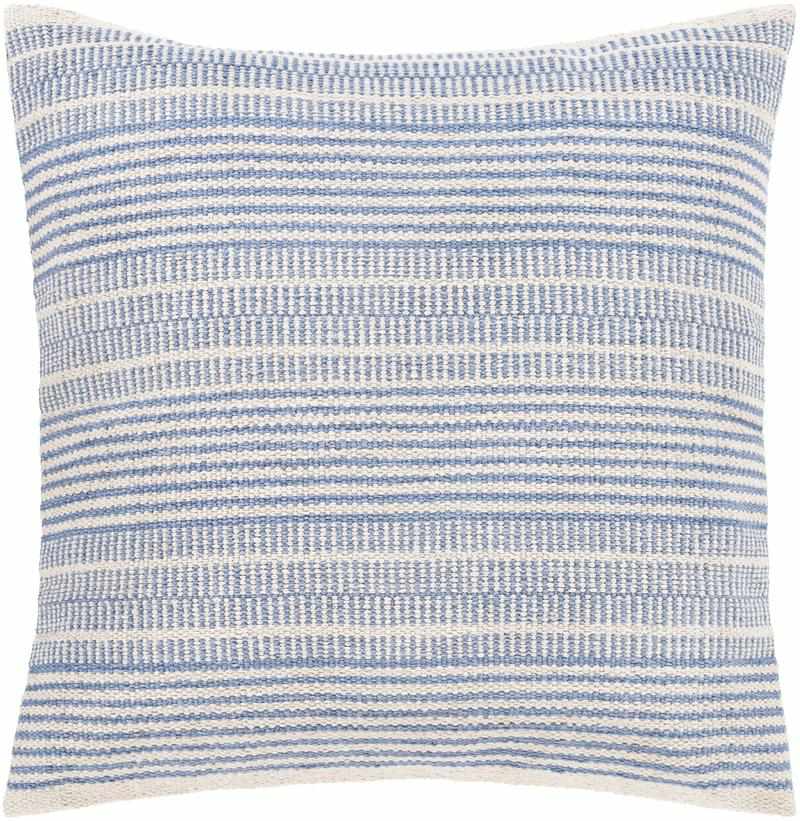 Strijen Bright Blue Pillow Cover