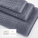 Cotton Diamond Waffle Weave Bath Towel Set - Grayson Collection by Great Bay Home