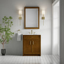 James Martin Bellshire 30" Single Bathroom Vanity, Honey Oak