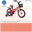 16 Inch Kids Bike with Removable Training Wheels by LJGDeals