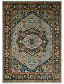 Ready to Ship 8x10, 9x12, 10x14 Traditional Antique Style Hand Knotted Area Rug by The Rug Decor
