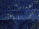 Ready to Ship Blue and Gray Hand knotted Oushak 8x10 and 9x12 wool Area Rug by The Rug Decor