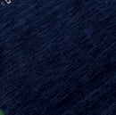 Contemporary Blue Design Hand Loomed Wool Area Rug