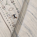 Ivory Contemporary Hand-Loomed Wool Area Rug - Dimensional Pile by The Rug Decor