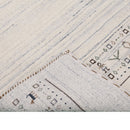 Contemporary Ivory Design Hand Loomed Wool Rug