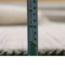 Ivory Contemporary Hand-Loomed Wool Area Rug - Dimensional Pile by The Rug Decor