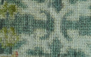 Ready to Ship Green And Gray 3x5 Traditional Hand Knotted Wool Rug by The Rug Decor