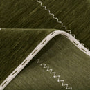 Green Modern Design Hand Loomed Wool Area Rug