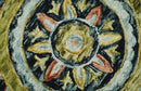 Ready to Ship Hand Tufted 6x9 Gold And Black Traditional Design Wool Rug by The Rug Decor