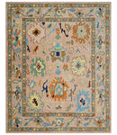 Ready to Ship Hand Tufted Pink Modern Colorful Oushak Rug, Kids, Living Room Rug