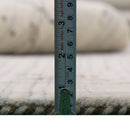 Ivory Gabbeh Border Design Hand Loomed Wool Rug