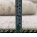 Ivory Gabbeh Border Design Hand Loomed Pure Wool Area Rug - Soft Finish by The Rug Decor