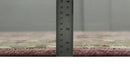 Ready to Ship Pink, Olive and Beige Traditional Vintage Style Tree Wool Rug
