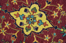 Ready to Ship Red And Blue Traditional Design Hand Tufted 6x9 Wool Rug by The Rug Decor