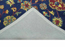 Ready to Ship Red And Blue Traditional Design Hand Tufted 8x10 Wool Rug by The Rug Decor
