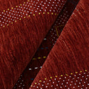 Red Center Pattern Hand Loomed Wool Area Rug