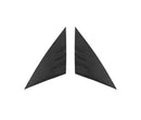 Real Dry Carbon Fiber A-Pillar Accent Overlays for Model 3 / Y